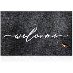 AAZZKANG Large Doormat 90 x 60 cm Outside Indoor Welcome Doormat