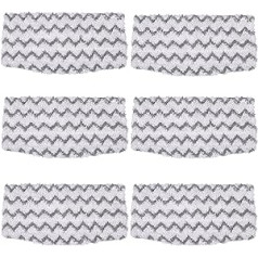 KEEPOW 6 paketų garo valymo pagalvėlės, skirtos Shark dulkių siurbliui S1000UK, S1000A, S1000, S1000C, S1000WM, S1001C