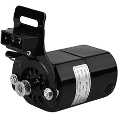 220V 100W Home Sewing Machine Motor Sewing Machine Parts 7000RPM K-Hanger 0.5AMP (Black)