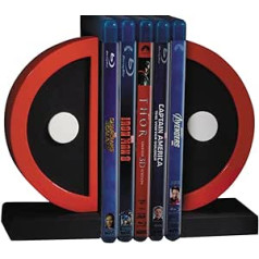 Marvel Comics Bookends Deadpool logotips 16 cm Gentle Giant Fermalibri