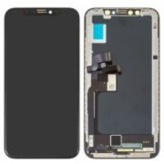 HQ A+ Analogais LCD OLED skārienekrāna displejs Apple iPhone X Full Module Black