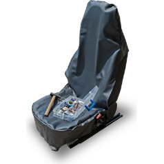 Mark Moto Eko-ādas sēdekļu aizsārgpārvalks (130x64x60cm)