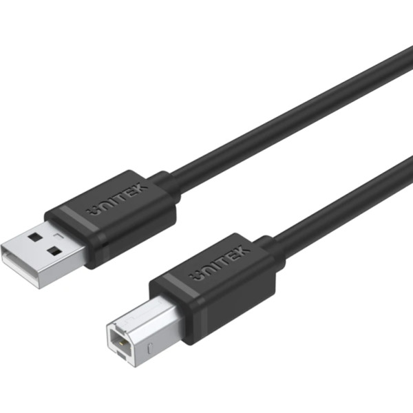 Unitek USB 2.0, 2m melns