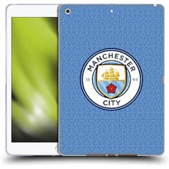 Head Case Designs Offizielle Manchester City Man City FC Home 2021/22 Abzeichen Kit Soft Gel Handyhülle Hülle kompatibel mit Apple iPad 10.2 2019/2020/2021