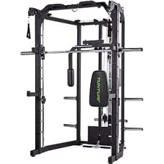 Tunturi Full Smith Machine SM80, vairāku trenažieru zāle, ar skriemeli, pievilkšanās stieni, tauriņu