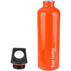 Fuel Bottle, 720 ml Aluminium Alloy Gas Fuel Tank for Camping Picnic Hiking Equipment for Outdoor Catering