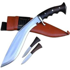 30 cm ilgio ašmenų griebimo rankena Kukri-khukuri Tikras darbinis Kukri peilis iš Nepalo Autentiškas Gurkha Khukuri