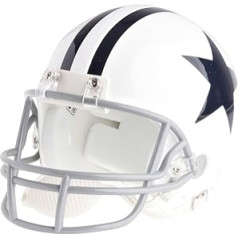 Dallas Cowboys 1960-63 Throwback Replica Mini ķivere ar Z2B sejas masku