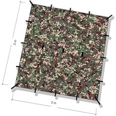 DD Tarp 3m x 3m - Multicam Tarp/Basha