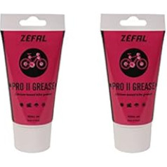 ZEFAL Bike Grease Pack Pro II smērviela — divas tūbiņas 150 ml velosipēda smērvielas — ideāls sniegums — smērvielas gultnis, apakšējais kronšteins un sēdekļa statnis — 2 x 150 ml tūbiņu smērviela