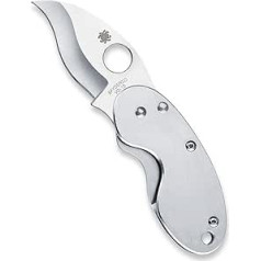 Spyderco Adult Knife nerūsējošā tērauda nazis ar taisnu malu āra nazis Kriketa garums aizvērts: 6,98 cm Tips: Framelock, Daudzkrāsains, Nav piemērojams