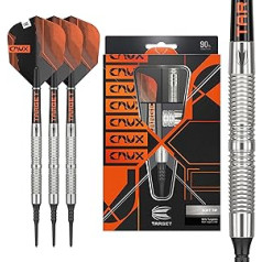 „Target Darts Crux“ 90 % volframo minkšto antgalio smiginio rinkinys