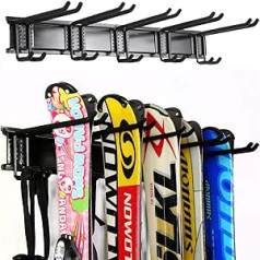 Ultrawall 5 Pack Ski Snowboard Wall Mount for Home and Garage up to 300 lbs