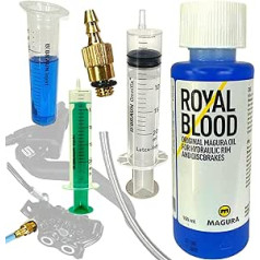 Servisa komplekts F26 ar 100 ml Magura Royal Blood Oil Louise Marta MT 8 6 4 3 2 un Hs11 Hs33 no 2011.