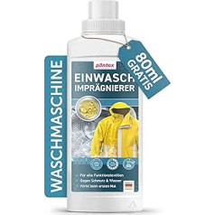 PLINTEX® 580ml iemazgājama impregnēšana āra un funkcionāliem apģērbiem bez kokvilnas satura I impregnēšana ar roku mazgāšanu vai veļas mašīnu I Softshell, Gore-tex, lietus jakām, slēpošanas apģērbiem