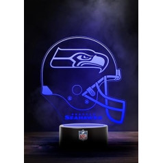 Seattle Seahawks NFL LED lampas gaismas logotipa ķiveres maiņas režīms ar 6 dažādām krāsām