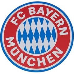 FC Bayern Munich peles paliktņa logotips sarkans