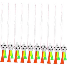 Sosoport 60 STK Drucklufthörner zur Sicherheit Lufthornpumpe Spielzeuge Fußballfans Trompete Fußballhupen-Spielzeug Lautsprecher Requisiten Generator Drucklufthorn Blase die Trompete