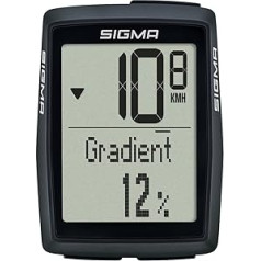 SIGMA SPORT BC 14.0 Velosipēdu dators ar daudzām funkcijām Velo dators kalnu ekskursijām Viegli lietojams ar lielām pogām un skaidru displeju