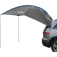 Car Awning Sun Canopy Car Awning Camping Tent Caravan Canopy Anti-UV Tailgate Tent Waterproof Tear-Resistant Awning Tent for Beach 280 x 190 cm