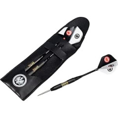 Eintracht Frankfurt Darts with Case and Flights Steel Darts