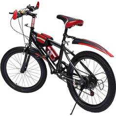 20 Inch Mountain Bike, 6 Speed City Bike, Children's Bike, MTB Bike for Boys, Girls, Adults
