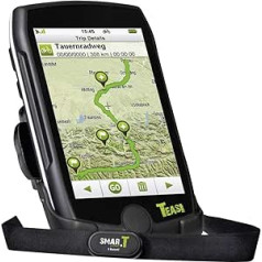 Teasi Pro GPS navigatorius dviratininkams ir žygeiviams – įtrauktas Europos žemėlapis –