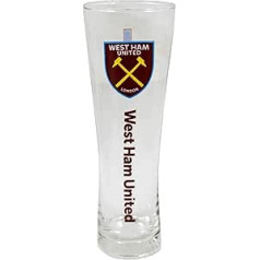 West Ham United Large Football Crest Pint Glass