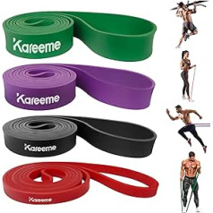 Fitnessbänder Premium Resistance Bands Set, Naturlatex Widerstandsbänder Terra Band Für Home Gym Strength Training Equipment Anzug für Fitness, Klimmzüge Training, Krafttraining