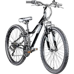 Galano jauniešu velosipēds 24 collas zēniem un meitenēm no 8 gadiem 130-145 cm kalnu velosipēds 21 ātruma un V veida bremžu bērnu velosipēds MTB ar piekares dakšu jauniešu velosipēds GA20