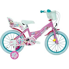 TOIMSA 21891W Minnie Mouse bērnu velosipēds meitenēm velosipēds Disney Minnie Mouse 16 collu