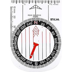 Silva Compass Demo, baltas, vieno dydžio