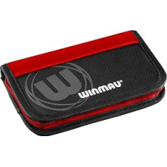 WINMAU Super Dart Case 2 Slimline 2 šautriņu komplektiem 8 nodalījumi, sarkans