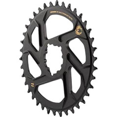 Sram X-Sync 38T Direct Fit alumīnija ķēdes gredzens 12 Gang Black 3mm