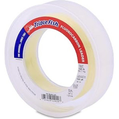 Triple Fish 125 Lb Test Fluorocarbon Fishing Line Leader