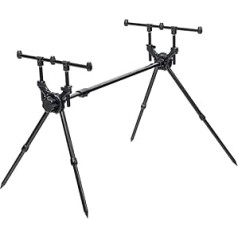 Professional Rod Pod with Buzzer Bar for 3 Rods Including Carry Bag