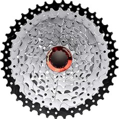 LITEONE 8 ātrumu kasete 11-42T 11-40T MTB kasete 8 ātrumi piemērota kalnu velosipēdam, šosejas velosipēdam, MTB, BMX, SRAM, Shimano