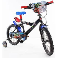 albri Avengers, unisex vaikiškas dviratis, 16 colių, mėlyna/raudona, pollici