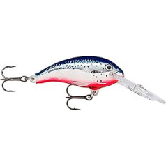 Rapala - Shad Dancer makšķerēšanas māneklis - Balsa koka makšķerēšanas piederumi - Saldūdens velcēšanas māneklis - Skriešanas dziļums 2,1-3m - Ražots Igaunijā