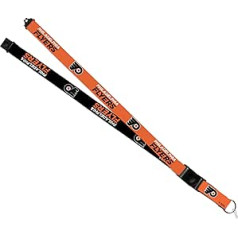 Rico Industries Philadelphia Flyers NHL štrope, oficiāli licencēta, abpusēja druka, ideāli piemērota jebkuram fanam un studentam, noņemama sprādze, droša, funkcionāla un viegla