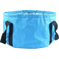 hooyee Multifunctional Foldable Portable Travel Outdoor Sink Foldable Bucket for Camping Hiking Travel Fishing Washing