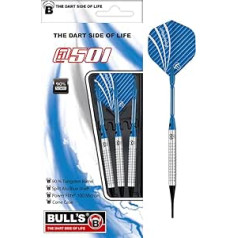 @501 Soft Dart yra aukštos kokybės turnyrinis smiginis, pagamintas iš 90 % volframo (volframo). Galima rinktis iš 3 skirtingų sukibimo lygių. Įskaitant aliuminio velenus ir deimantinius strypus