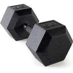 Vāciņš Barbell 1 x PVC pārklāta hantele