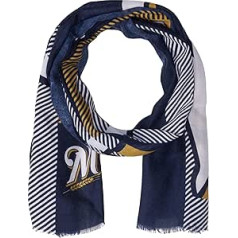 FOCO MLB Unisex Plaid Lightweight Scarf