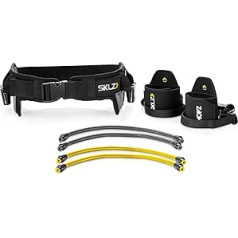 SKLZ Unisex Hopz 2.0 lēciena spēka trenažieris, pelēks/melns, viena izmēra EU