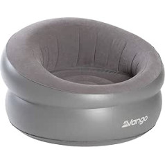 Vango Donut PVC piepūšamie krēsli, Nocturne Grey, viens izmērs