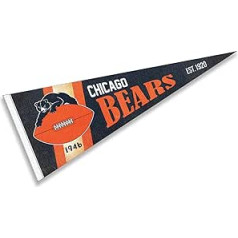 WinCraft Chicago Bears Throwback retro retro vimpeļu karogs