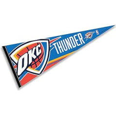 WinCraft Oklahoma City Thunder Vimpelis pilna izmēra 12 x 30 collas