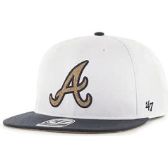 '47 Brand Captain Snapback Cap - Corkscrew Atlanta Braves