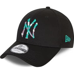 New Era New York Yankees Camouflage Infill Black 9Forty regulējams vāciņš